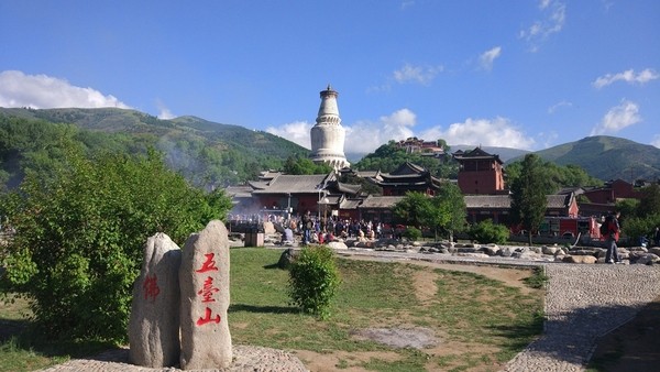 五台山 塔院寺大白塔