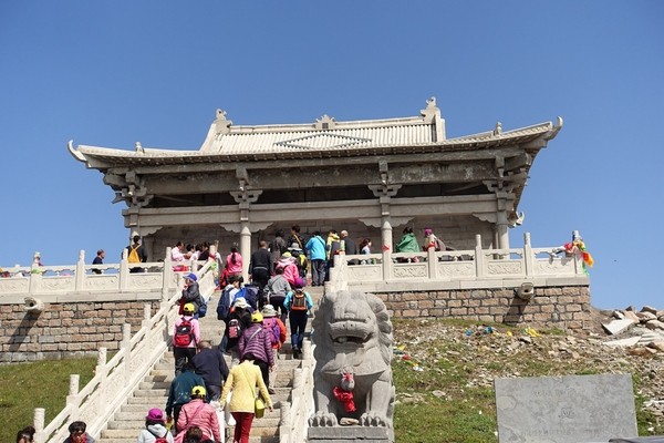五台山 大朝台北台葉斗峰靈應寺